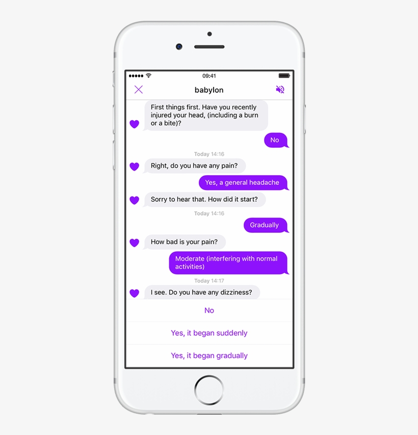 Babylon Health, The U - Babylon App Bot, transparent png