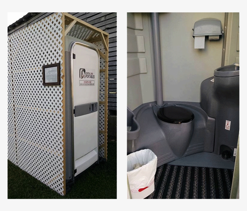 Deluxe Portable Restroom Rental And Interior - Portable Toilet, transparent png
