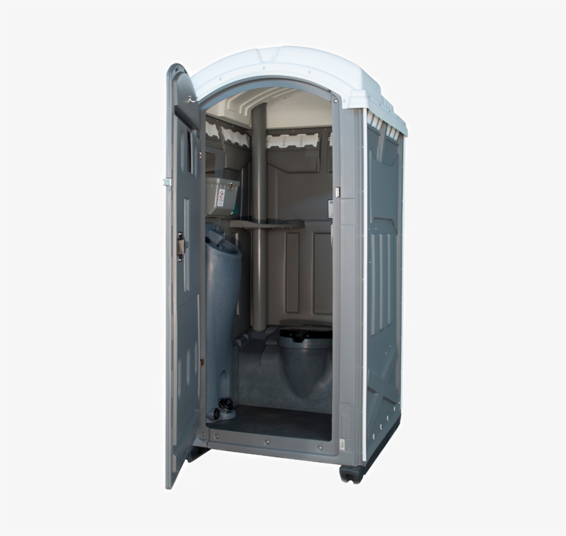 Deluxe Portable Toilets - Deluxe Portable Toilet With Hand Sanitizer, transparent png