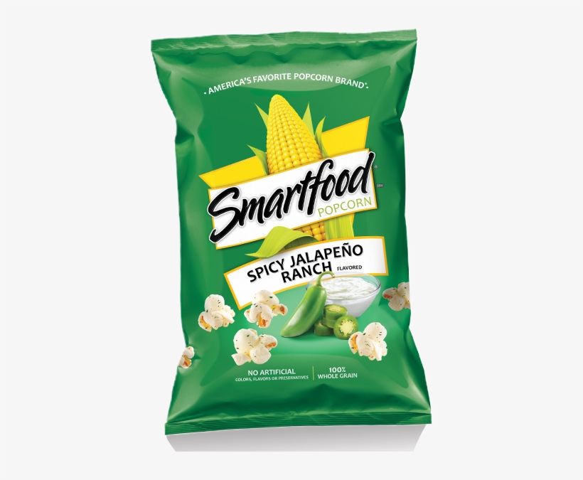 Spicy Jalapeño Ranch - Smartfood Popcorn Jalapeno Ranch, transparent png