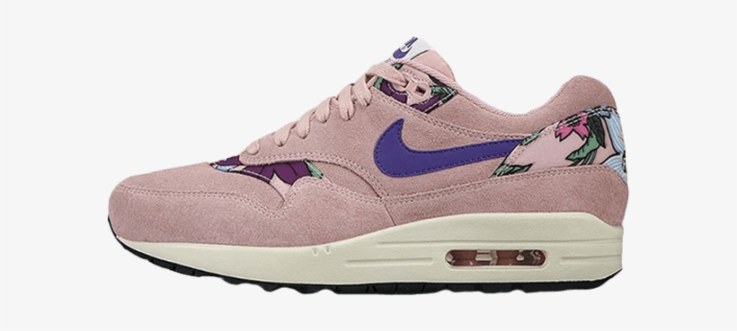 Nike Air Max 1 Aloha Pink - Nike Air Max, transparent png