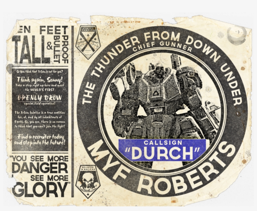 Never Miss A Moment - Xcom Recruiting Poster, transparent png