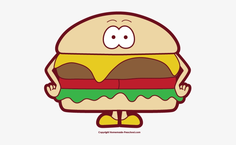Hamburger Clipart Grilled - Clip Art, transparent png