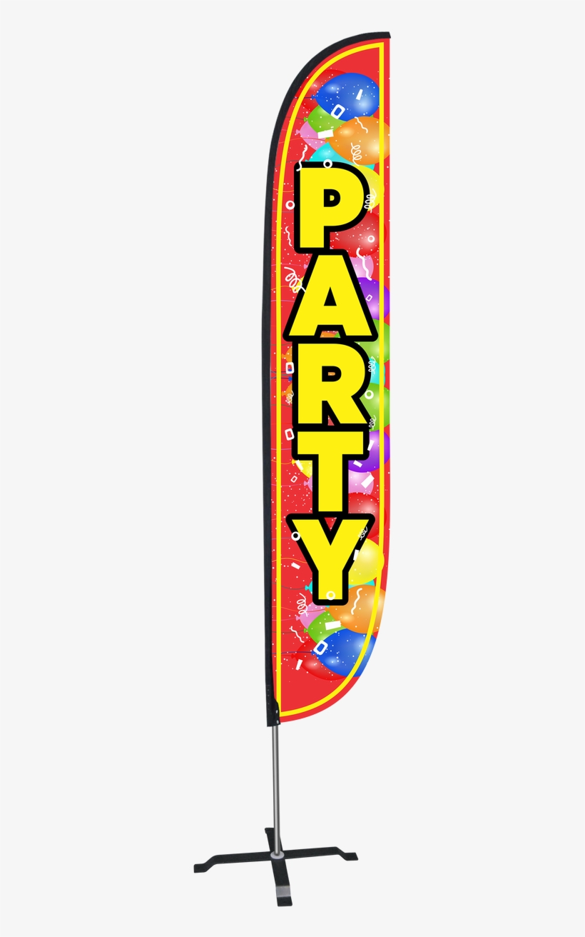 Sale - Lookourway Party Feather Flag Complete Set With Pole, transparent png