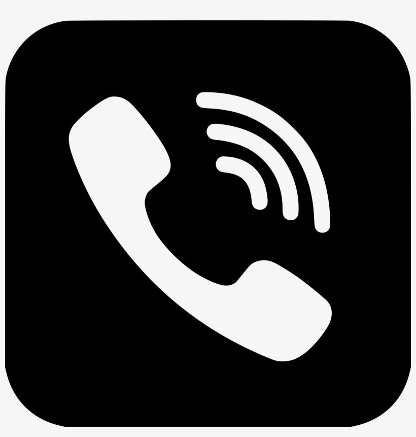 Viber Logo Png Transparent - Viber Icon Black And White, transparent png