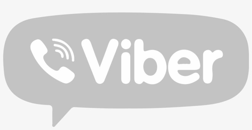 Viber Grey Logo Png Transparent - Viber Credit Hack, transparent png
