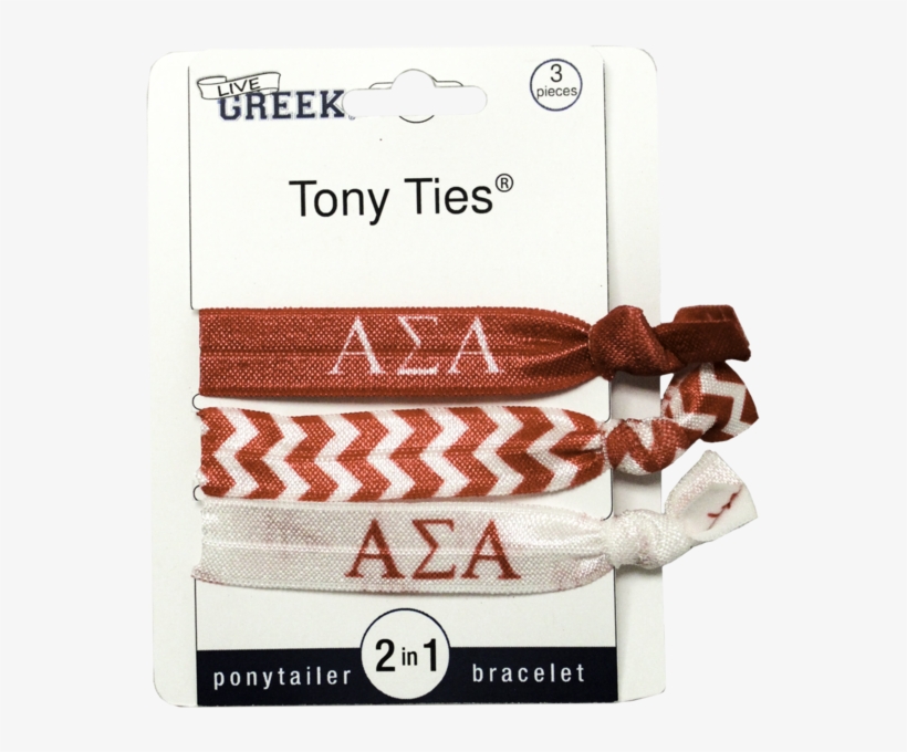 Alpha Sigma Alpha - Mia Tony Hair Ties Glitter, Gold, Silver, Black, transparent png