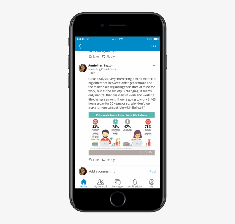 How To Make Your Comments More Visual - Google Inbox Mobile, transparent png