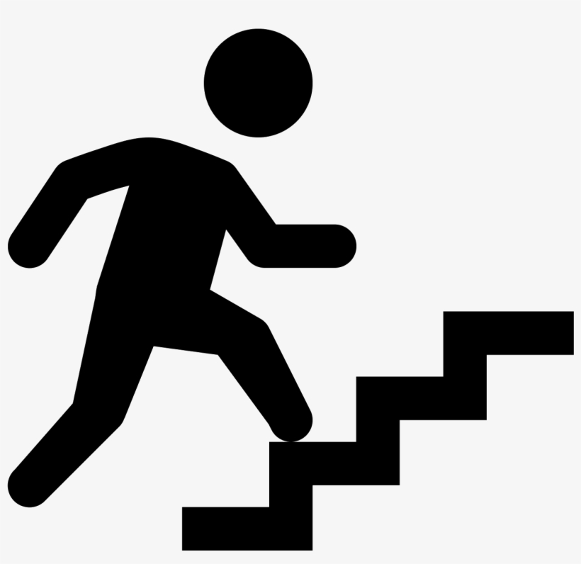 The Icon For "wakeup Hill On Stairs" Shows The - Stairs, transparent png
