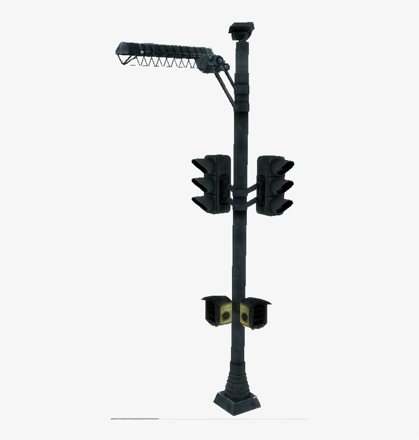 Street Light 02 - Fallout Streetlight, transparent png