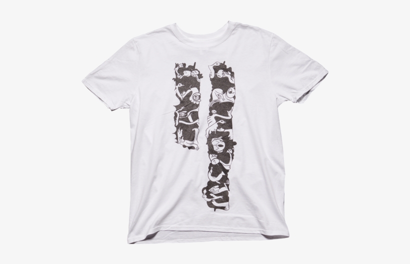 White Glitter Animal Letters Men's Ss Tee - Ernie Ball Shirt, transparent png