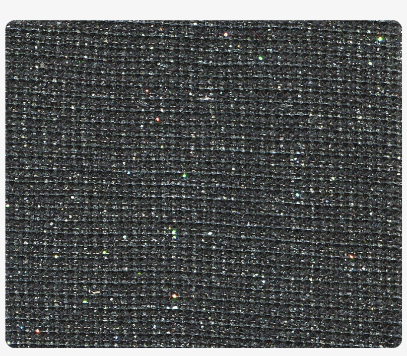 105 Glitter Black Satin Fabric Swatch, transparent png