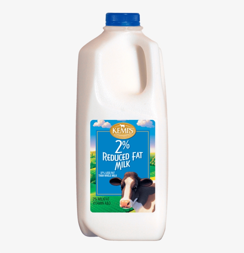 2% Reduced Fat Milk - Whole Milk Half Gallon, transparent png