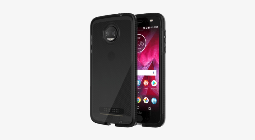 Front And Back - Lenovo K8 Plus Venom Black, 32 Gb, transparent png