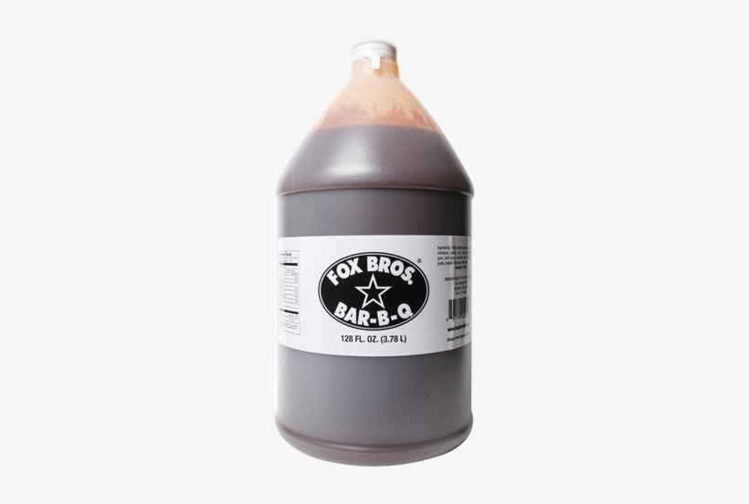 Fox Bros Bbq Sauce 1 Gallon - Fox Bros Bbq, transparent png