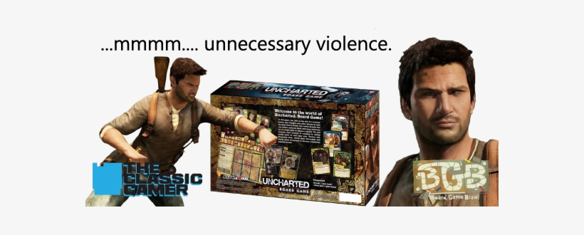 Uncharted The Board Game Violence - Uncharted 2 Among Thieves Platinum Game For Playstation, transparent png