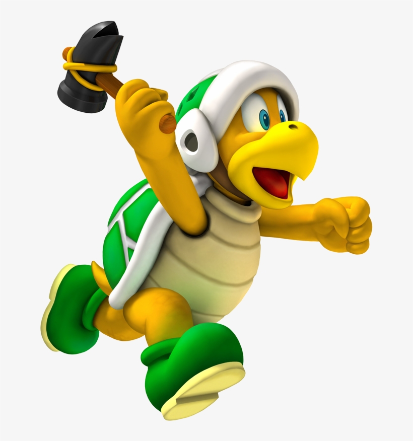 Mario Bros Transparent Png - Hammer Bro Mario, transparent png
