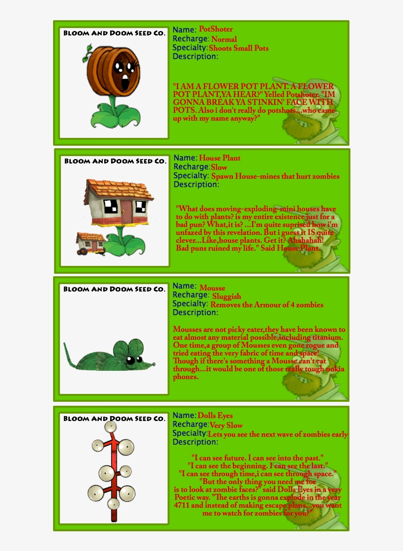 Zombotfactoryplants2 - Animal, transparent png