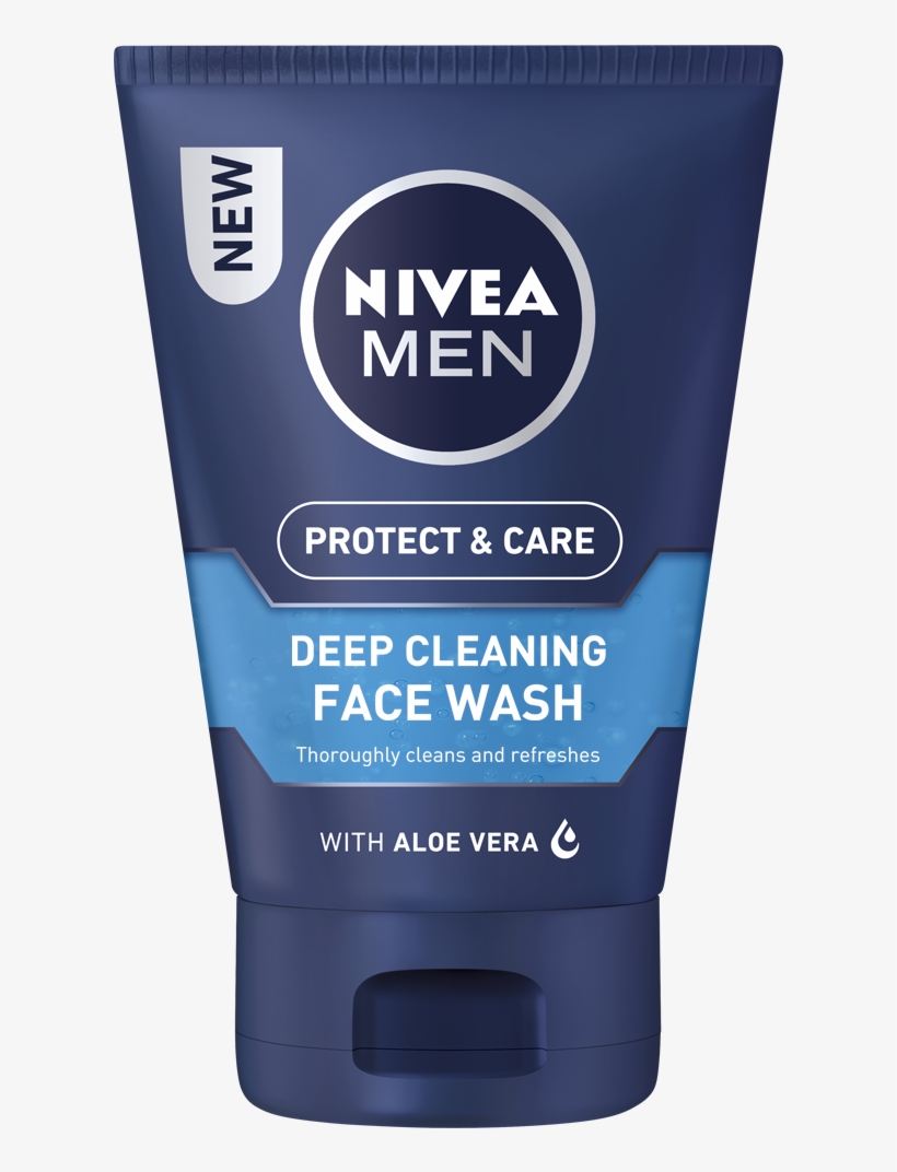 Face Cleansing - Nivea Deep Cleansing Face Wash, transparent png