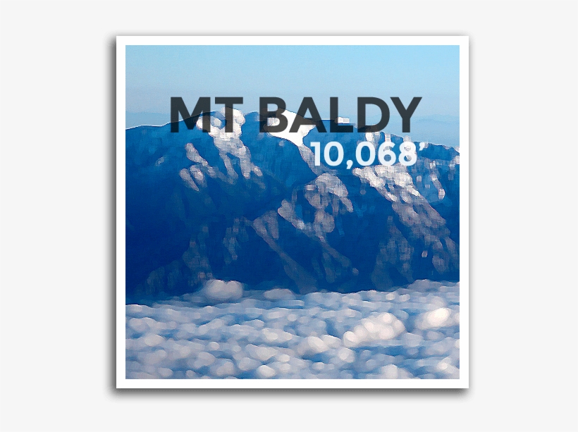 Mt Baldy - Peak - Summit, transparent png