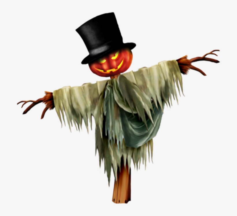 Tubes Halloween - Pumpkins Scarecrow, transparent png