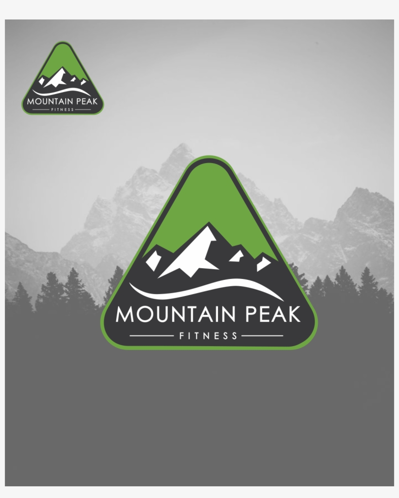 Logo Design By Middlebencher For Mountain Peak Fitness - Summit, transparent png