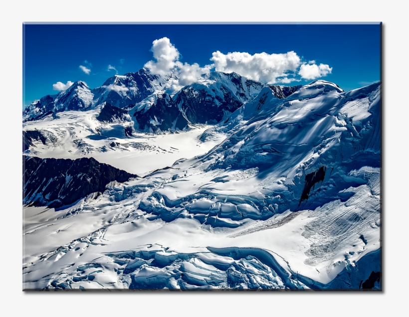 Mountain Peak - Clouds - Winter - 1 Panel L - Liviin Alaska, transparent png