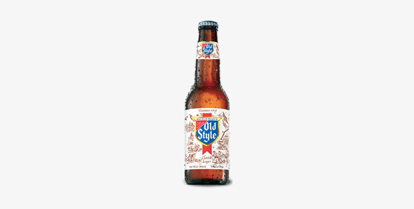 Year Round - Old Style Beer Bottle, transparent png