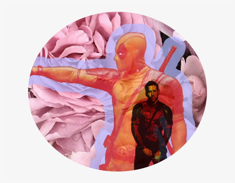 Remixed Sticker Deadpool Movie Ryanreynolds - Spider-man, transparent png