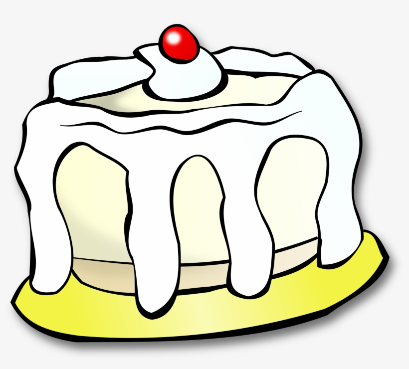 This Free Icons Png Design Of White Cake, transparent png