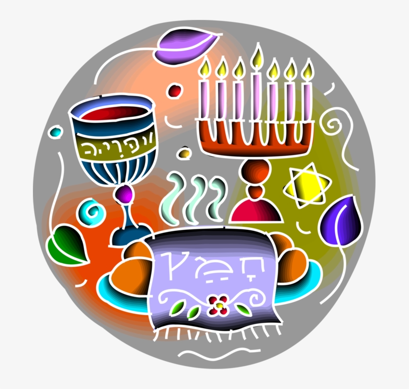 Menorah, Chalice, Unleavened Bread, Star Of David - Menorah, transparent png