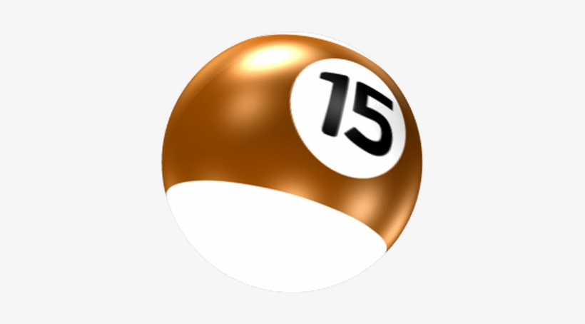 Billiard Ball 15 Png, transparent png
