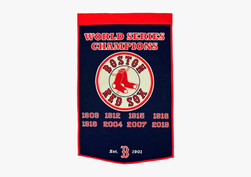 Boston Red Sox World Series Championship Dynasty Banner - Dodgers Vs Red Sox World Series, transparent png