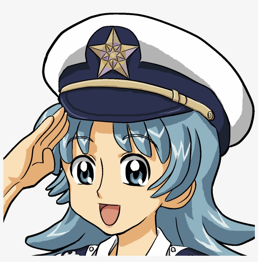 Wikipe-tan In Navy Uniform2 Transparent - Navy Transparent, transparent png