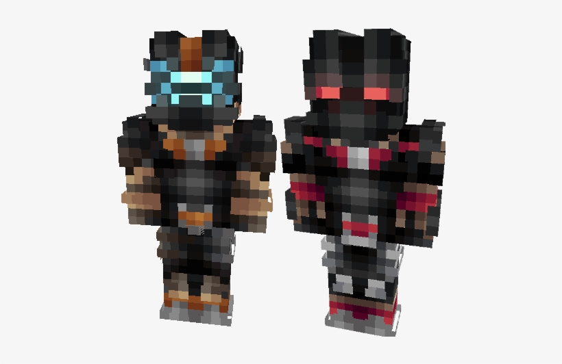 Carver Next To My Isaac Skin - Dead Space 3 John Carver Minecraft Skin, transparent png