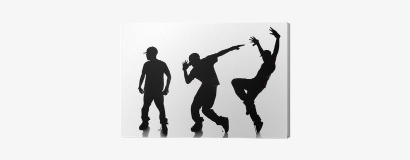 Hip Hop Dance Silhouette, transparent png
