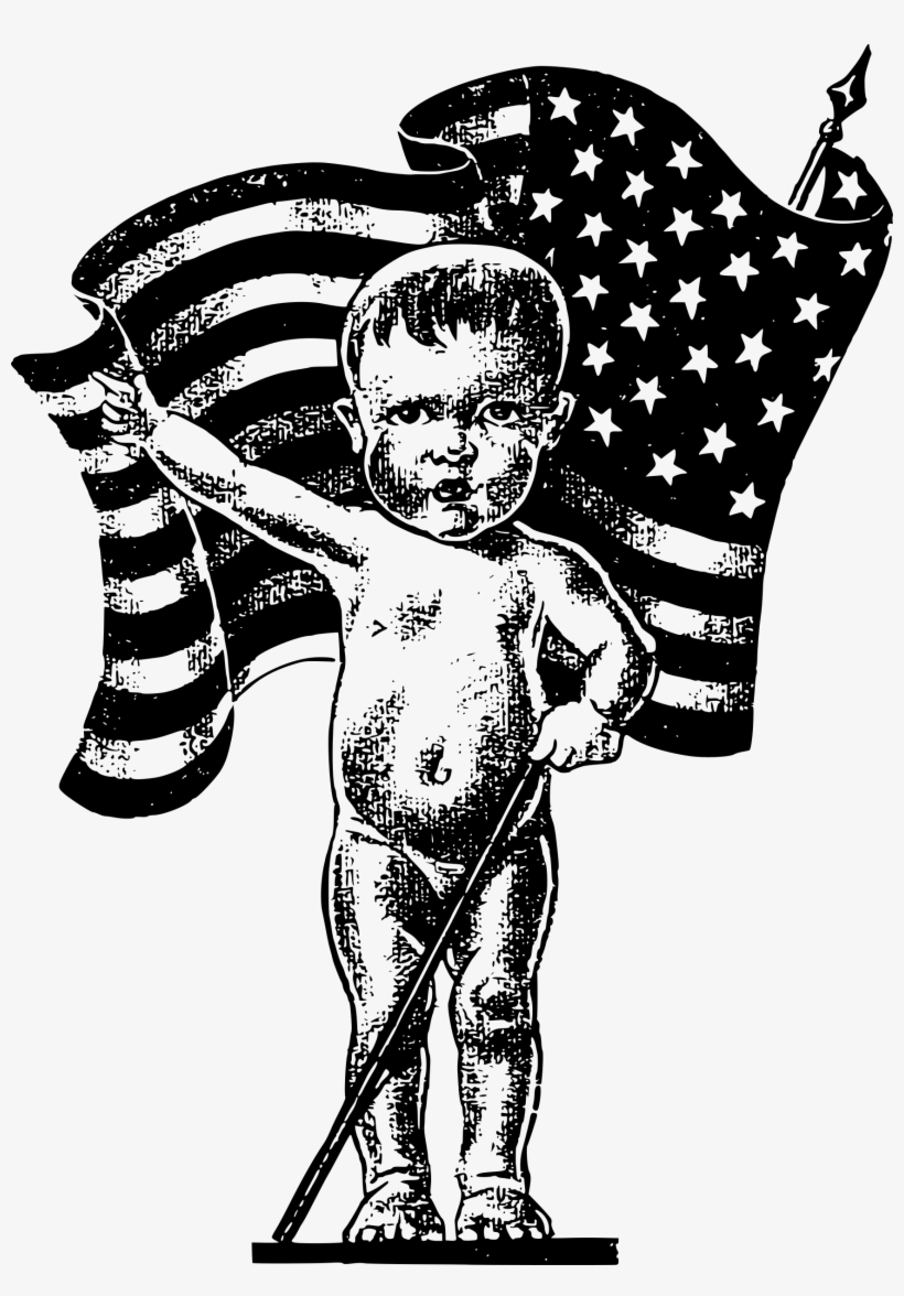 This Free Icons Png Design Of Patriotic Baby, transparent png