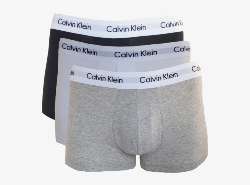 Calvin Klein Cotton Stretch 3 Pack Low Rise Trunk - Calvin Klein Cotton Stretch 3 Pack Low Rise Trunks, transparent png