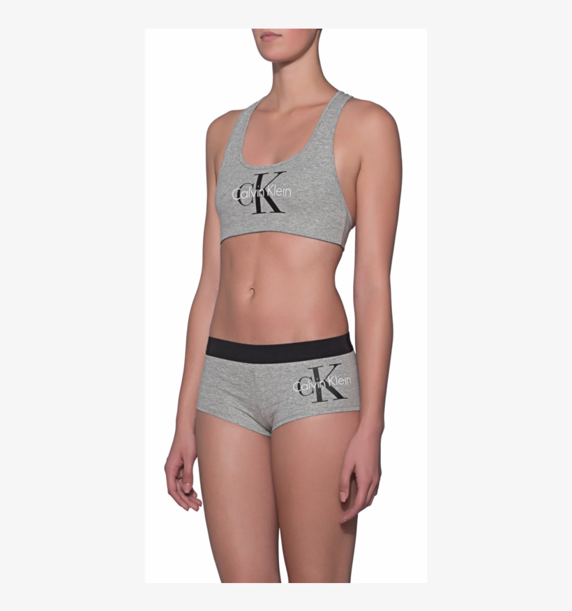 Calvin Klein Jeansck Hip Glitter Grey // Panty With - Brassiere Glitter Calvin Klein, transparent png