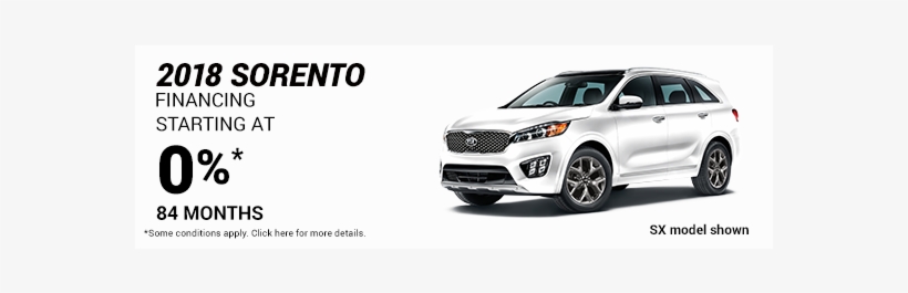 Sorento-financement Ang 08012018 - Kia Sorento, transparent png
