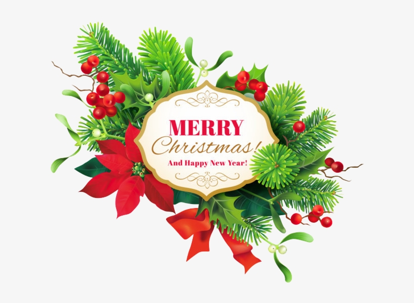 Happy Christmas Png Text, transparent png