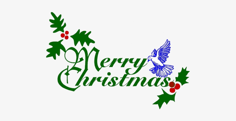 Merry Christmas Text Png 19 Christmas Verses And Poems - Merry Christmas With Dove Picture Ornament, transparent png