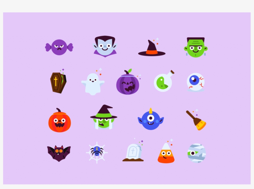 Free Halloween Icon Set By Proto - Halloween Icon Set Free, transparent png
