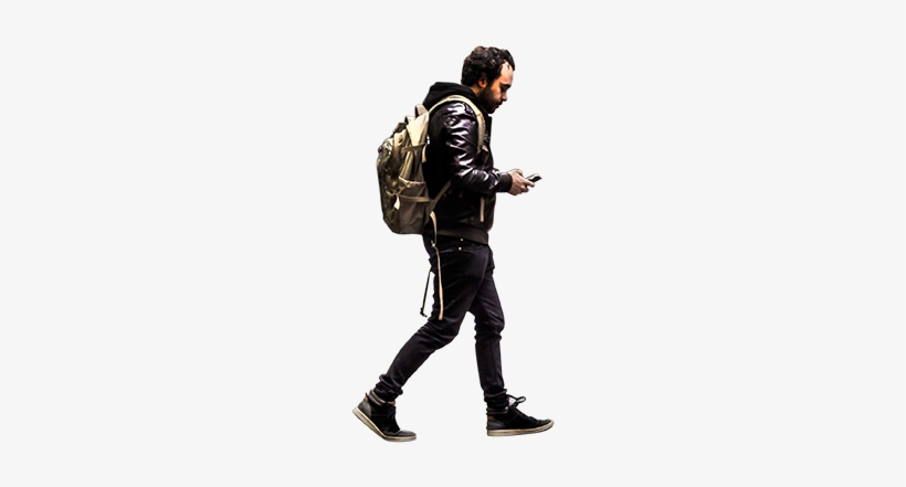 People Texting Png, transparent png
