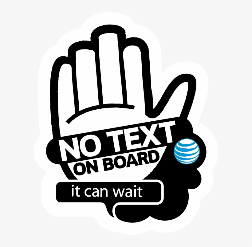 By Chairman Hersman - Don T Text And Drive Hand, transparent png