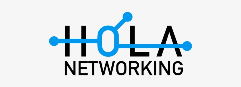 Hola Networking, transparent png
