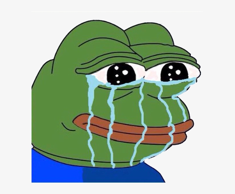 Politically Incorrect » Thread - Sad Frog Rectangle Magnet, transparent png