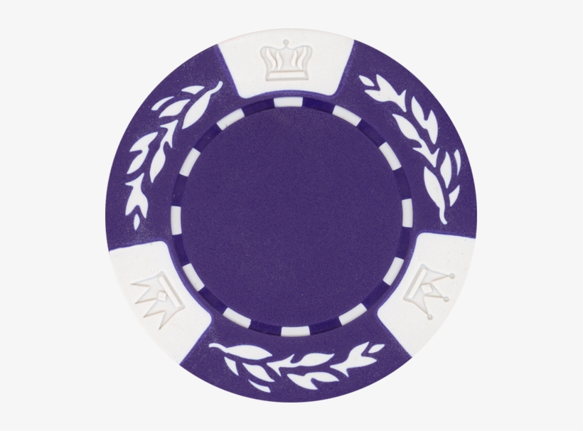 Crown Wheatear Clay No Metal Insert - Red Lucky Crown Poker Chip, transparent png