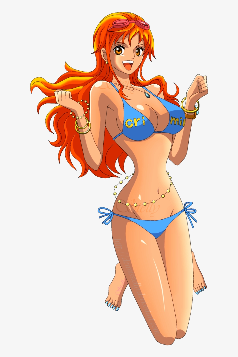 Sexy Nami In Bikini By Alexiscabo1-d91oma9 - Nami 18+ One Piece, transparent png