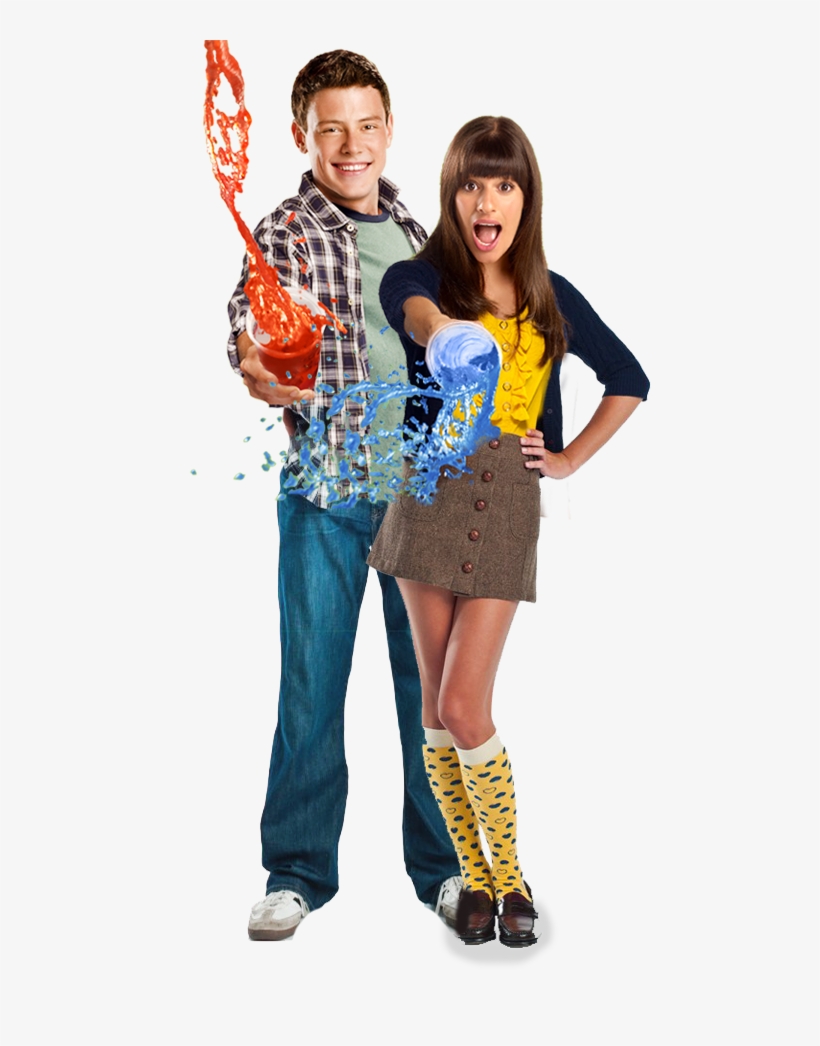 Finn & Rachel -legs - Glee Rachel Y Finn Png, transparent png